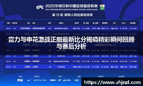 富力与申花激战正酣最新比分揭晓精彩瞬间回顾与赛后分析